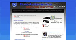 Desktop Screenshot of euroautomotive.com.au